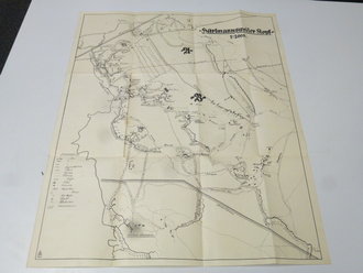 1.Weltkrieg, Karte Hartmannsweiler Kopf 1.2000