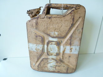 20 Liter Wasserkanister Afrikakorps datiert 1942, Originallack