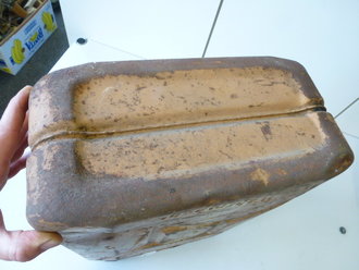 20 Liter Wasserkanister Afrikakorps datiert 1942, Originallack