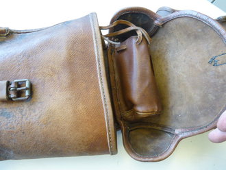 1.Weltkrieg, Packtasche Kavallerie datiert 1917 , guter Zustand, selten