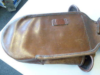 1.Weltkrieg, Packtasche Kavallerie datiert 1917 , guter Zustand, selten