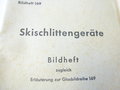 Bildheft 169, Skischlittengeräte, datiert 1943, 42 Seiten
