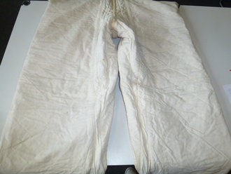 Wintertarnhose mausgrau-weiß 1.Modell, Neuwertiges Stück, sehr selten