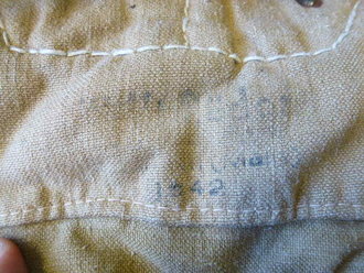 Tropenrucksack Afrikakorps datiert 1942, getragenes...