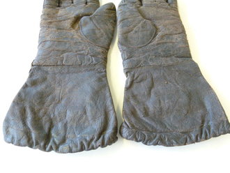 Paar Handschuhe für Fallschirmjäger , getragenes Paar