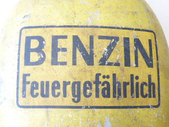 Luftwaffe Flugzeug Notausrüstung Benzinflasche,...