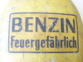 Luftwaffe Flugzeug Notausrüstung Benzinflasche, Originallack, selten