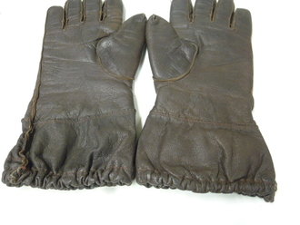 Paar Handschuhe für Fallschirmjäger, weiches Leder, sehr guter Zustand