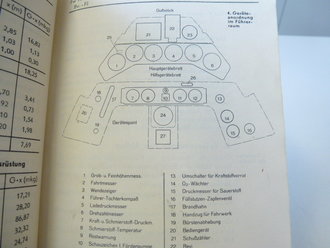 Fw 190 A-1, Bedienungsvorschrift - Fl, Bedienung und Wartung des Flugzeuges, datiert 1941, komplett