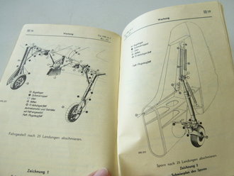 Fw 190 A-1, Bedienungsvorschrift - Fl, Bedienung und Wartung des Flugzeuges, datiert 1941, komplett