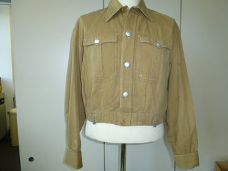 SA Diensthemd,  getragenes Stück, Schulterbreite 47,5 cm, Armlänge 56,5 cm