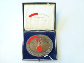 NSFK Bronzene Erinnerungslakette "Nationalsozialistisches Fliegerkorps - Küstenflug 1938"