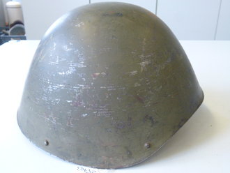 Griechenland , Stahlhelm 2.Weltkrieg M1934-39; Originallack