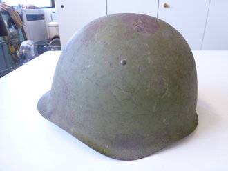 Russland  , Stahlhelm 2.Weltkrieg M40 mit M36 Innenfutter, Originallack