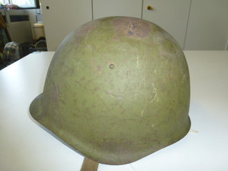 Russland  , Stahlhelm 2.Weltkrieg M40 mit M36 Innenfutter, Originallack