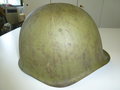 Russland  , Stahlhelm 2.Weltkrieg M40 mit M36 Innenfutter, Originallack