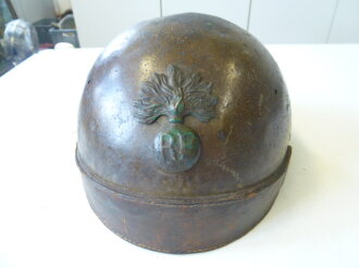 Frankreich 2.Weltkrieg, M36 Flak Stahlhelm, Originallack