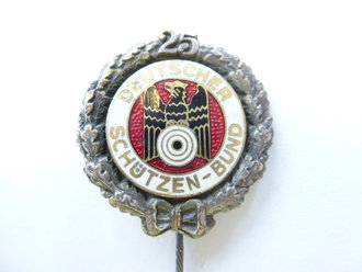 8741c , Deutscher Schützenbund (DSB), Ehrenzeichen für 25 jährige Mitgliedschaft, groß (28 mm)