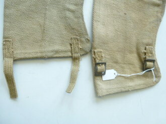 British WWII, gaiters, pair, 194? dated