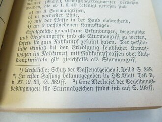 Merkblatt 15/5: Orden und Ehrenzeichen, Sammeldruck der geltenden Bestimmungen, 295 Seiten, datiert 1943