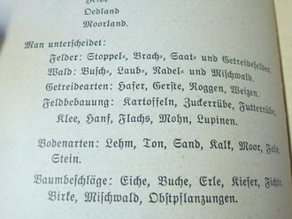 Geländerbeschreibung und Geländerbeurteilung mit Abbildungen, 30 Seiten