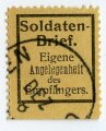 1.Weltkrieg, Marke  " Soldatenbrief "