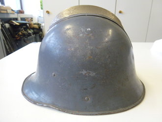  Stahlhelm Polen WZ35, 2.Weltkrieg, Originallack