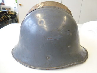  Stahlhelm Polen WZ35, 2.Weltkrieg, Originallack