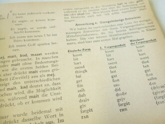 "Englisch wie mans spricht", Elementarkurs Lektion 13-24, War department technical manual, 500 Seiten, datiert 1945