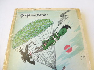 So wird man Fallschirmjäger...!, 94 Seiten, datiert 1941, vollständig, Einband geklebt