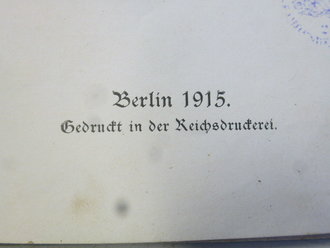 1.Weltkrieg, Das Fernsprechgerät der Feldartillerie, datiert 1915, 42 Seiten + Ergänzungen, komplett, die Bindung z.T. lose