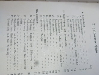 1.Weltkrieg, Das Fernsprechgerät der Feldartillerie, datiert 1915, 42 Seiten + Ergänzungen, komplett, die Bindung z.T. lose