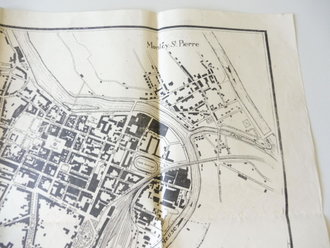 Stadtplan Charleville, 75 x 75cm