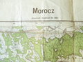 Landkarte Polen, Morocz, Sonderausgabe! Nur für den Dienstgebrauch!, datiert 1940
