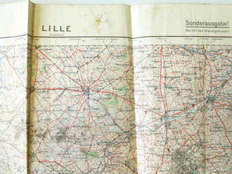 Landkarte Frankreich, Lille, Sonderausgabe! Nur für...