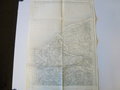 Landkarte Frankreich, Callais-Boulogne, datiert 1940