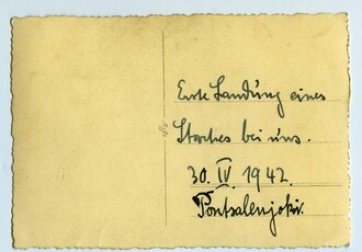 General der Gebirgstruppe Dietl im Gespräch, mit Original Autograph, Maße 8x12cm, datiert 1942