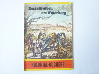 4 Hefte: Kriegsbücherei der Deutschen Jugend Heft 55 "Verdun", Kolonial-Bücherei Heft 66 "Kesseltreiben am Watterberg", Heft "An der Westfront keine besonderen Ereignisse" und Heft "Das sind die Kaiserjäger!"