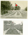2 Fotos Soldatenfriedhof , Maße 10x15cm und 11x8cm
