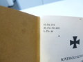 Konvolut kath. Kriegsgefangenenbuch, das Evangelium nach Markus, Deutsch auch im Glauben, Unser Glaube Deutschland und Im Streite zur Seite