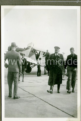 Prinz Wilhelm von Preußen auf Norderney 1933, Seite eines Fotoalbums