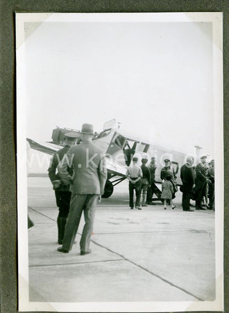 Prinz Wilhelm von Preußen auf Norderney 1933, Seite eines Fotoalbums