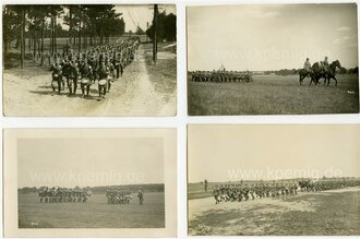 Musikkorps Reichswehr, 4 Fotos  im Postkartenformat, Rückseite unbeschriftet