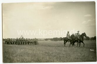 Musikkorps Reichswehr, 4 Fotos  im Postkartenformat, Rückseite unbeschriftet