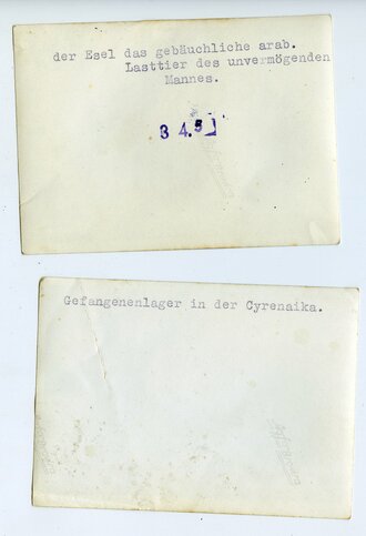 22 Fotos Afrikakorps, Maße meist 6x9 cm