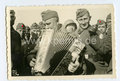 5 Fotos musizierende Soldaten, Maße 6x9cm