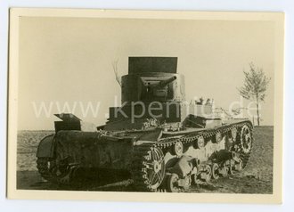 Stehengebliebener Panzer, Maße 10x7cm