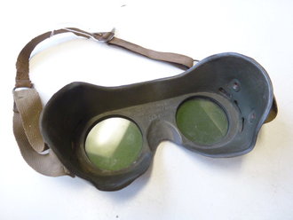 Schutzbrille"Auer Neophan " Wehrmacht, Gummi weich