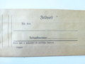 Ungebrauchter Feldpostbrief aus stabilem Papier, Maße 8 x 24 cm, 1 Stück