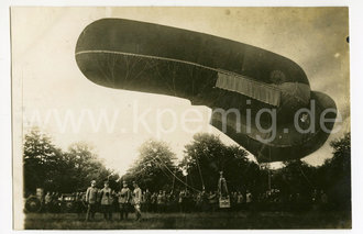 Foto Fesselballon , Postkartenformat